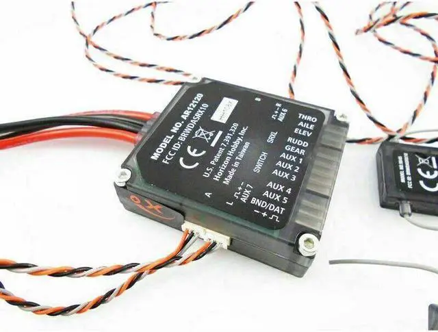 Alt view image 2 of 6 - NEW AR12120 2.4G12 Channel Power Safe Receiver for SPMAR12120 with 4 Satellites