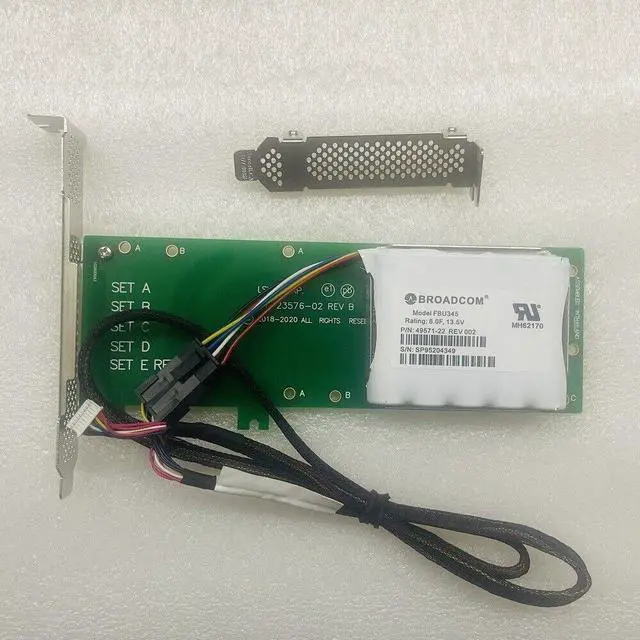 Alt view image 2 of 4 - NEW GENUINE BROADCOM LSI CVPM05 (FBU345) RAID BBU w/INCLUDED PCI BBU-BRACKET-05