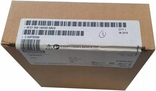 Alt view image 2 of 3 - 1PCS Unopened New In Box Siemens 6ES7350-1AH03-0AE0 6ES7 350-1AH03-0AE0