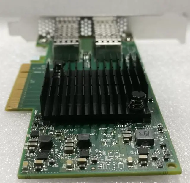 Alt view image 4 of 6 - Mellanox CX4121A MCX4121A-XCAT PCI E 3.0 ConnectX-4 10Gigabit Ethernet Card