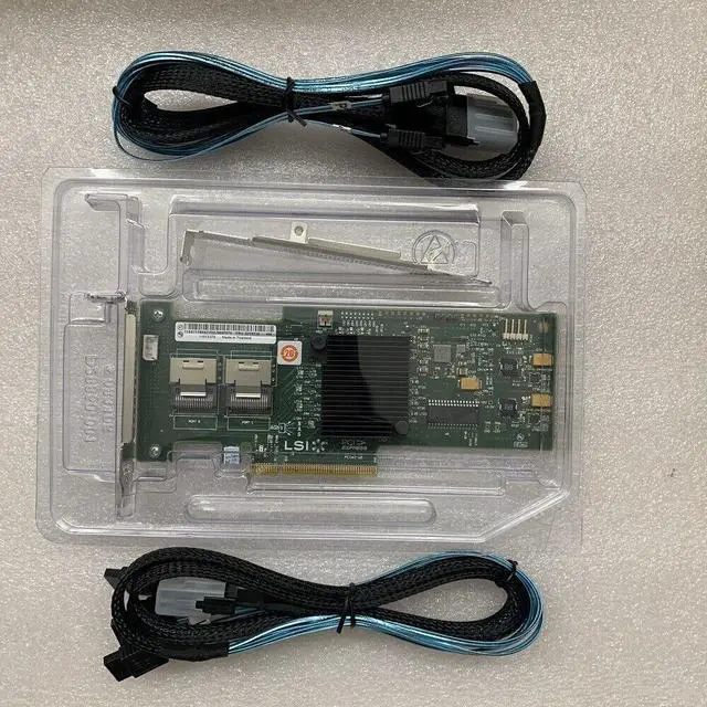 Main image of New LSI MegaRAID 9240-8i 8ports PCI-E 6Gb RAID Controller+2PC 8087 to sata cable
