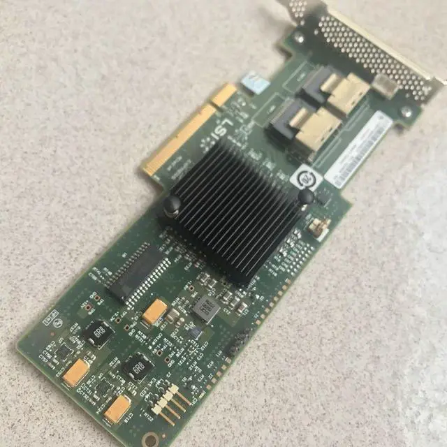 Alt view image 6 of 7 - New LSI MegaRAID 9240-8i 8ports PCI-E 6Gb RAID Controller+2PC 8087 to sata cable