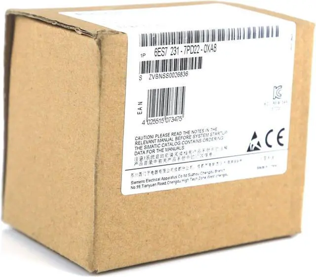 Alt view image 2 of 4 - New In Box SIEMENS 6ES7231-7PD22-0XA8 6ES7 2317PD220XA8 Programmable Controller