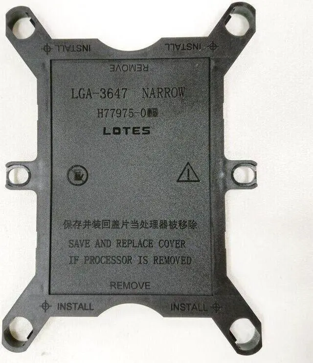 Main image of LOT 10 Pcs LGA-3647 Intel CPU Xeon Socket Protector Cover Narrow H77975-005