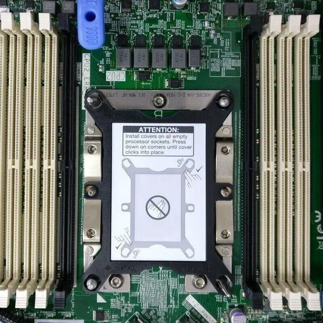 Alt view image 3 of 3 - LOT 10 Pcs LGA-3647 Intel CPU Xeon Socket Protector Cover Narrow H77975-005