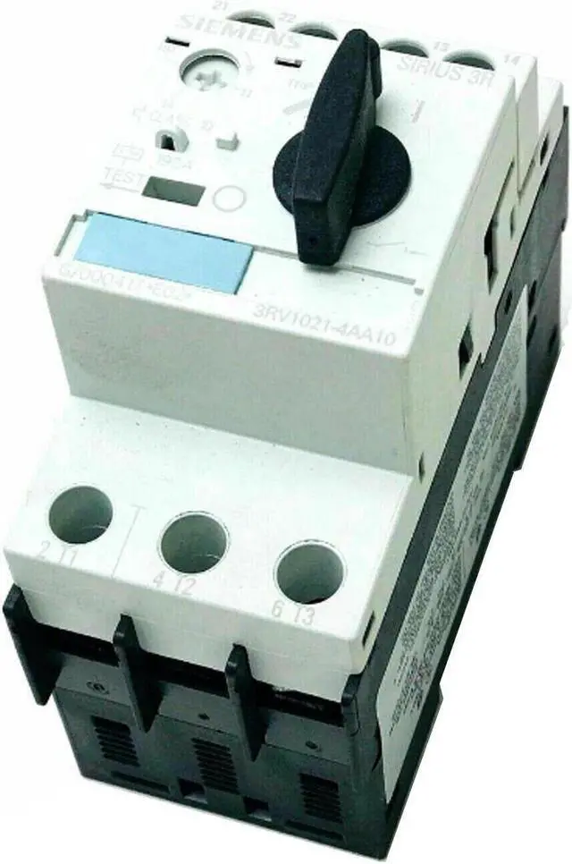 Alt view image 5 of 5 - 1PC New Genuine Siemens Simantic 3RV1021-4AA10 Starter Protector Circuit Breaker