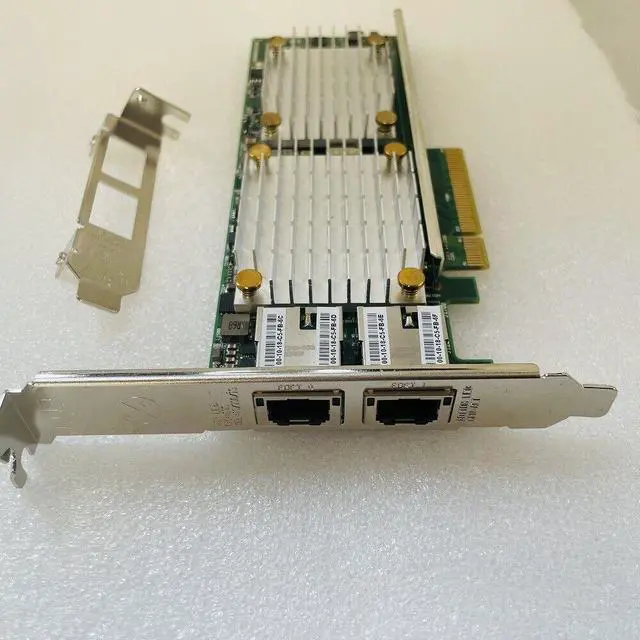 Alt view image 4 of 4 - Broadcom BCM957712A120G Dual Port 10GBASE-T PCIe Adapter N27204 Card