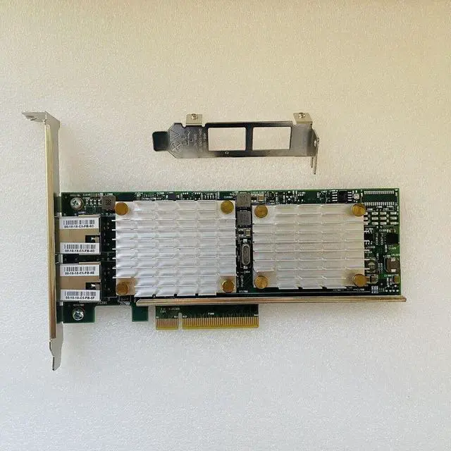 Alt view image 2 of 4 - Broadcom BCM957712A120G Dual Port 10GBASE-T PCIe Adapter N27204 Card