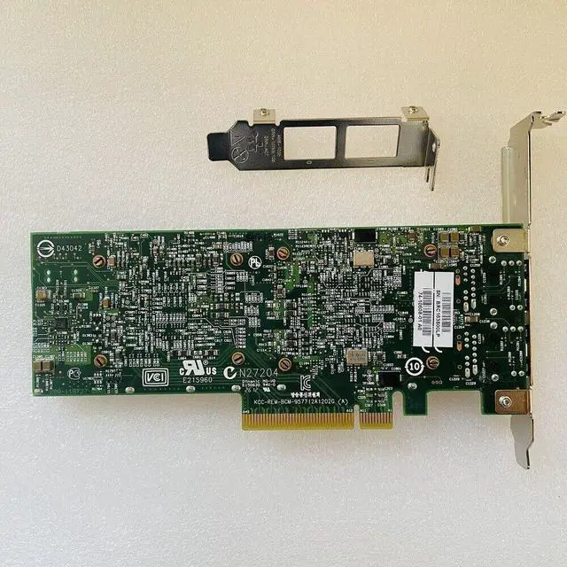 Alt view image 3 of 4 - Broadcom BCM957712A120G Dual Port 10GBASE-T PCIe Adapter N27204 Card