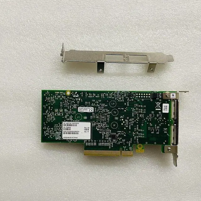 Alt view image 3 of 4 - Mellanox ConnectX -3 CX354A PCIe x8 10 40 GB QSFPNon + Dual Port Server 7046442