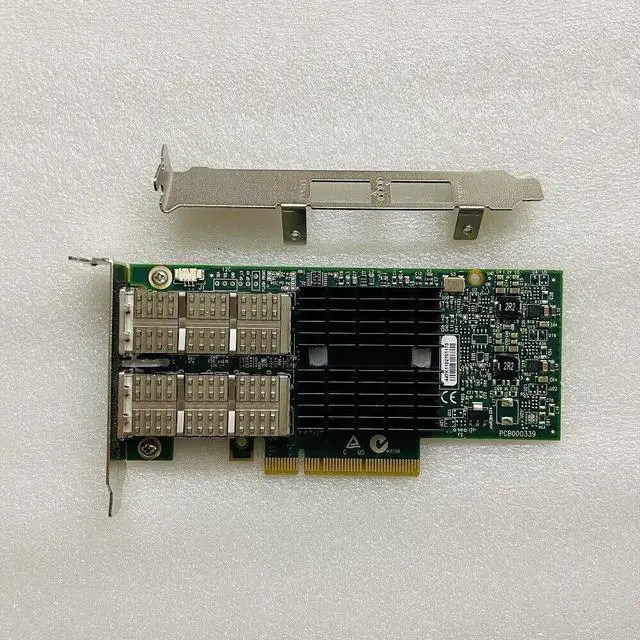 Alt view image 2 of 4 - Mellanox ConnectX -3 CX354A PCIe x8 10 40 GB QSFPNon + Dual Port Server 7046442