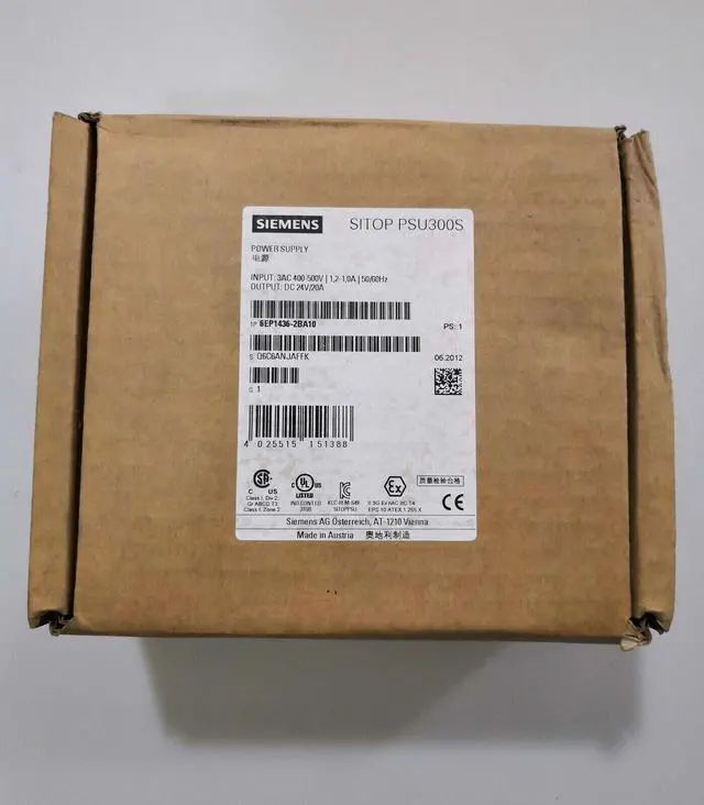 Main image of New Siemens 6EP1 436-2BA10 power supply 6EP1436-2BA10 1 year warranty