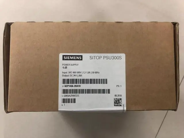 Alt view image 3 of 3 - New Siemens 6EP1 436-2BA10 power supply 6EP1436-2BA10 1 year warranty