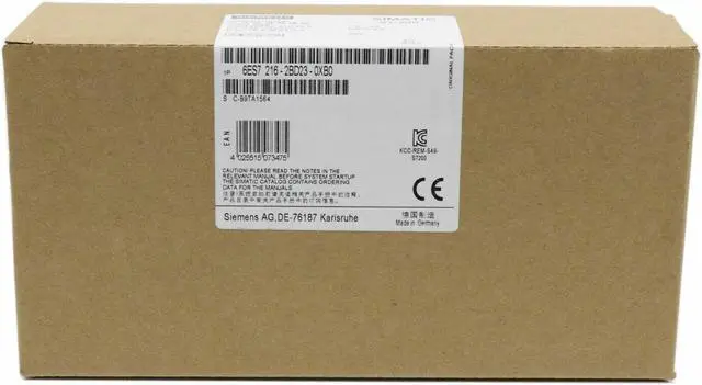 Alt view image 5 of 5 - 1PCS NEW SIEMENS 6ES7216-2BD23-0XB0 6ES7 216-2BD23-0XB0 CPU Module