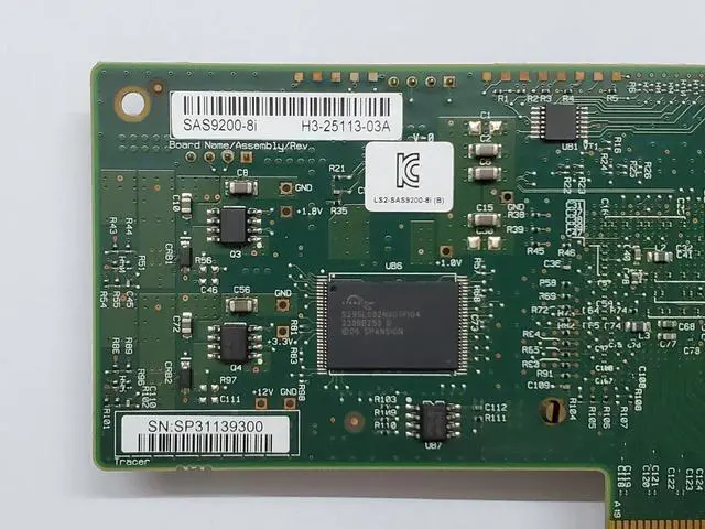 Alt view image 3 of 4 - LSI 6Gbps SAS HBA 9200-8I IT Mode P20 ZFS FreeNAS unRAID + 2*SFF-8087 SATA