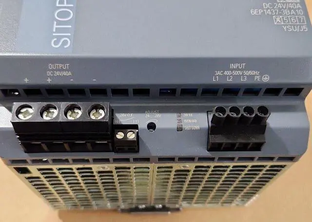 Alt view image 4 of 7 - New Siemens 6EP1437-3BA10 6EP1 437-3BA10 SITOP PSU8200 Power Supply
