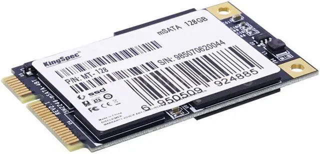 Alt view image 2 of 3 - KingSpec MSATA PCI-E 128GB 128 GB MLC Digital Flash SSD Storage Device 42MM