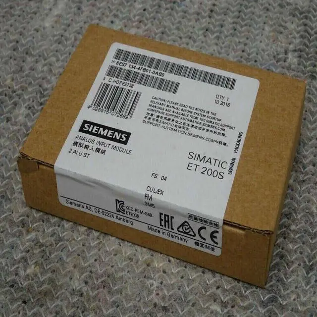 Alt view image 3 of 3 - 1PCS NEW IN BOX Siemens 6ES7 138-4FB04-0AB0 6ES7138-4FB04-0AB0 Module Fast Ship