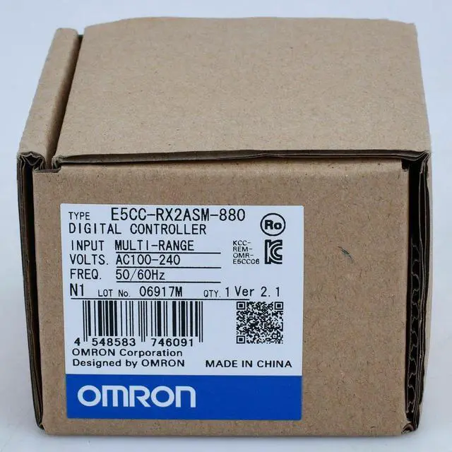 Main image of NEW IN BOX OMRON E5CC-RX2ASM-880 100-240VAC Temperature Controller free shippin