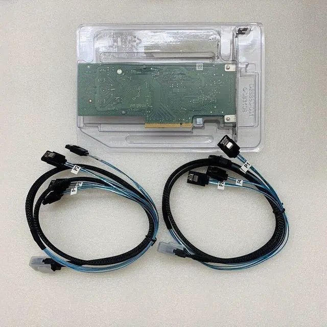 Alt view image 2 of 6 - Fujitsu D2607 6Gbps SAS HBA FW:P20 9211-8i IT Mode ZFS FreeNAS unRAID 2*SFF SATA