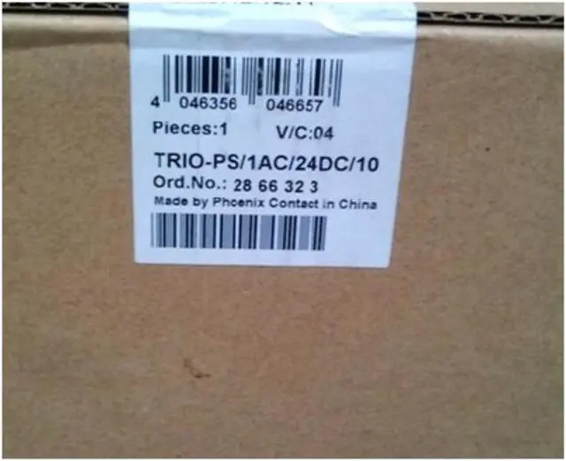 Main image of PHOENIX CONTACT 2866323 Power Supply Unit - TRIO-PS/1AC/24DC/10 New in Box