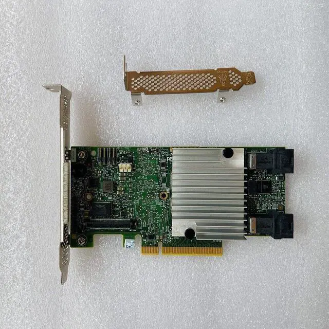 Alt view image 7 of 7 - LSI S3108 9362-8i 1GB PCI-E 3.0 CVM02 12Gb/s RAID Controller +KEY BBU 8643 cable