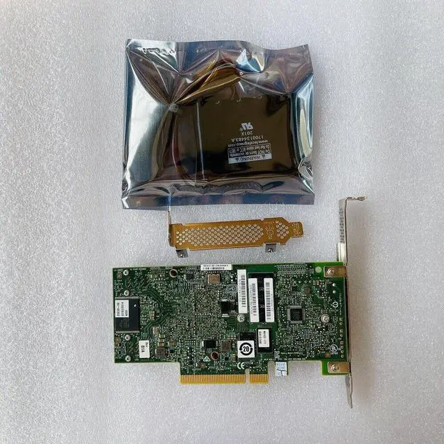 Alt view image 4 of 7 - LSI S3108 9362-8i 1GB PCI-E 3.0 CVM02 12Gb/s RAID Controller +KEY BBU 8643 cable