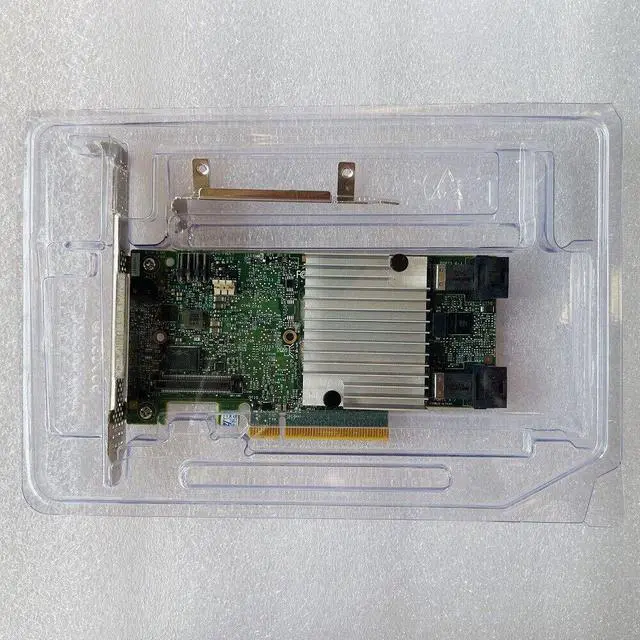 Alt view image 6 of 7 - LSI S3108 9362-8i 1GB PCI-E 3.0 CVM02 12Gb/s RAID Controller +KEY BBU 8643 cable