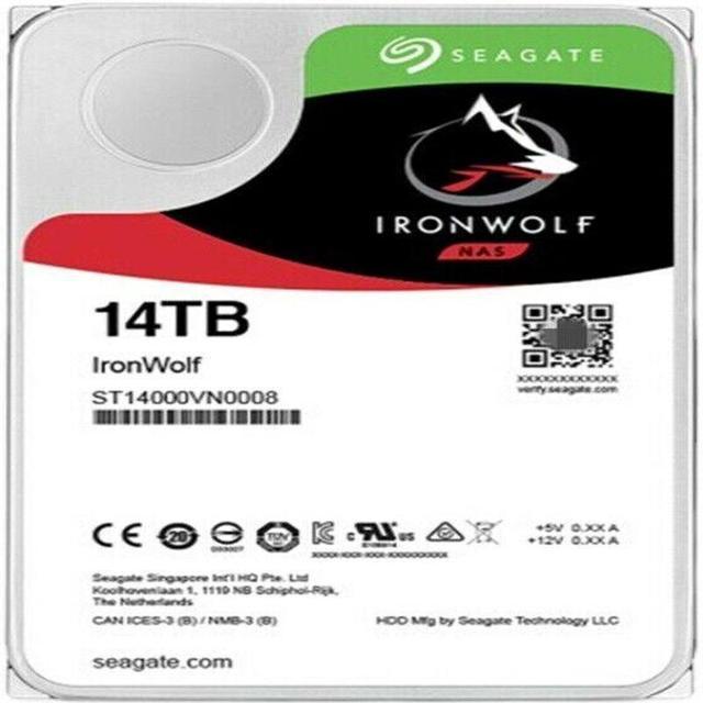 Seagate IronWolf Pro ST14000NE0008 14T 14TB 7200RPM 3.5 SATA NAS HARD DRIVE  HDD