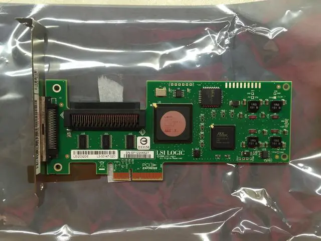 Main image of LSI Logic SCSI LVD/SE Controller PCI Express x4 LSI20320IE 439946-001 Tested