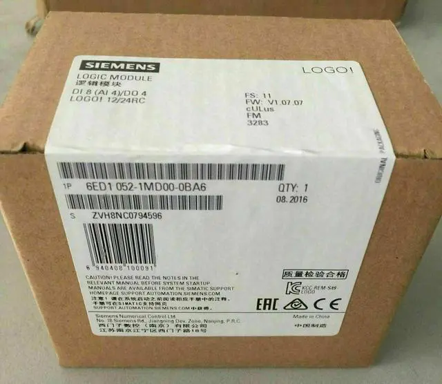 Alt view image 3 of 3 - 1PCS Unopened Siemens New 6ED1052-1MD00-0BA6 6ED1 052-1MD00-0BA6 PLC