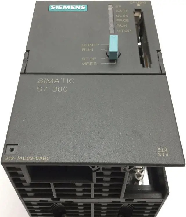 Alt view image 4 of 5 - New SIEMENS 6ES7 313-1AD03-0AB0 CPU 313 Processor Module 6ES7313-1AD03-0AB0