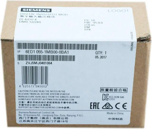 Main image of 1PCS New 6ED1 055-1MB00-0BA1 6ED1055-1MB00-0BA1 Siemens PLC Expansion Module