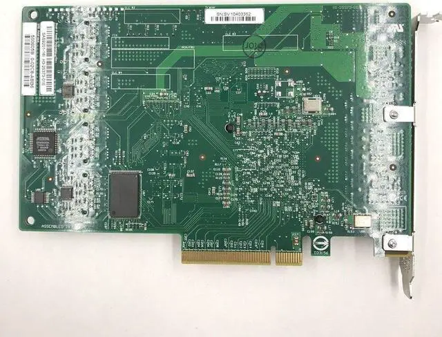 Alt view image 2 of 5 - LSI00244 9201-16i PCI-Express 2.0 x8 SATA / SAS Host Bus Adapter Card