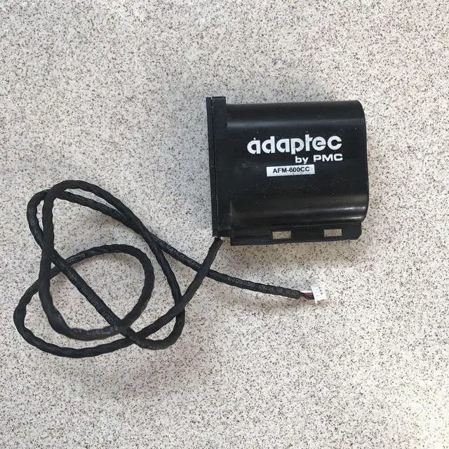 Alt view image 3 of 4 - Adaptec Battery AFM-600CC Super Cap for 5405Z 5445Z 5805Z 6805T 6805 + Bracket