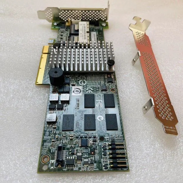 Alt view image 5 of 6 - LSI LSI00202 Megaraid SAS 9260-8i RAID controller+SFF-8087 to (4) SATA cables