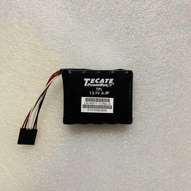 Alt view image 2 of 3 - LSI 49571-13 Tecate PowerBurst TPL 13.5 V 6.4F Cache Battery BBU09 CVM02