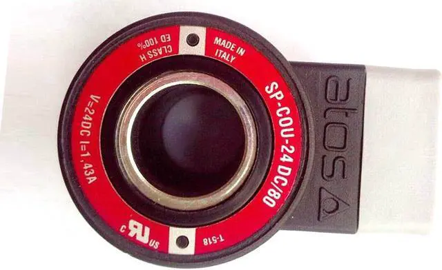 Alt view image 2 of 4 - New & Genuine ATOS SP-COU-24DC/80 Solenoid Coil