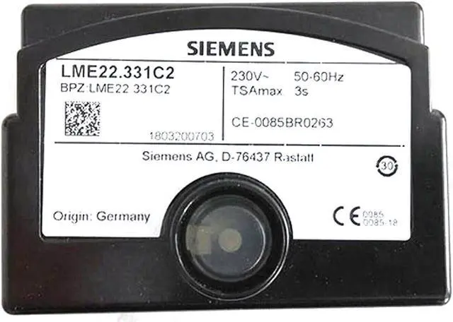 Alt view image 2 of 5 - New In Box SIEMENS LME22.331C2 Control Box Combustion Program for Burner Control