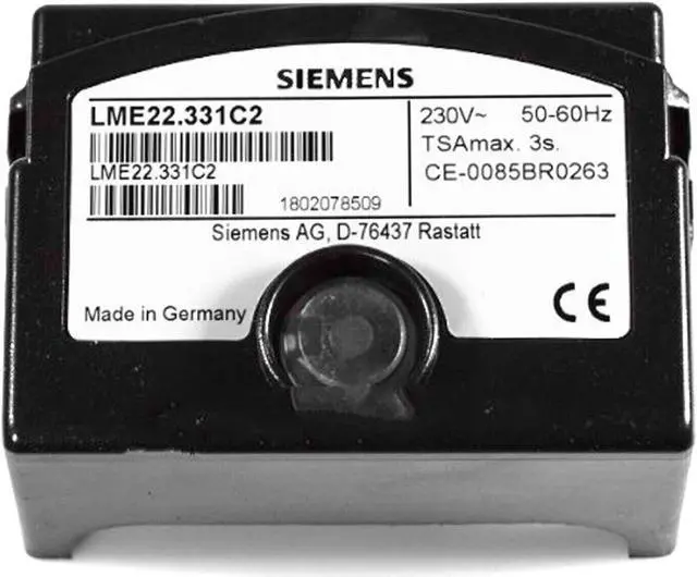 Main image of New In Box SIEMENS LME22.331C2 Control Box Combustion Program for Burner Control