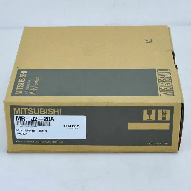 Alt view image 2 of 4 - New MITSUBISHI MR-J2-20A Melsec PLC Programmable Controller AC Servo Amplifier
