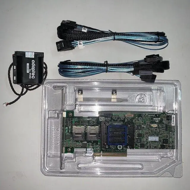 Main image of Adaptec Raid Controller ASR-6805T 8 Ports PCIE2 x8 512MB + AFM-600CC 2PCS 8087