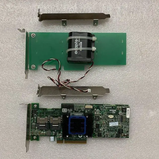 Main image of Adaptec Raid Controller ASR-6805T PCIE2 x8 512MB + AFM-600CC Battery Bracket