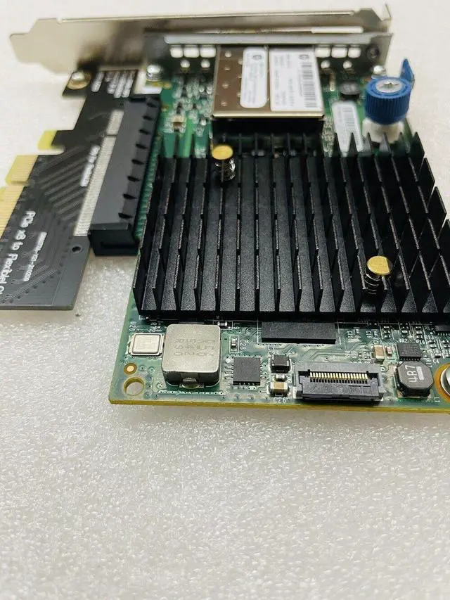 Alt view image 4 of 4 - New 794525-B21 HPE FLEXFBRC 10Gb 2-port 556FLR-T 815667-001 & PCIe X8 Riser card