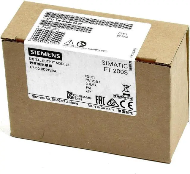 Alt view image 2 of 2 - 1PCS NEW IN BOX Siemens 6ES7 138-4FB04-0AB0 6ES7138-4FB04-0AB0 Module Fast Ship