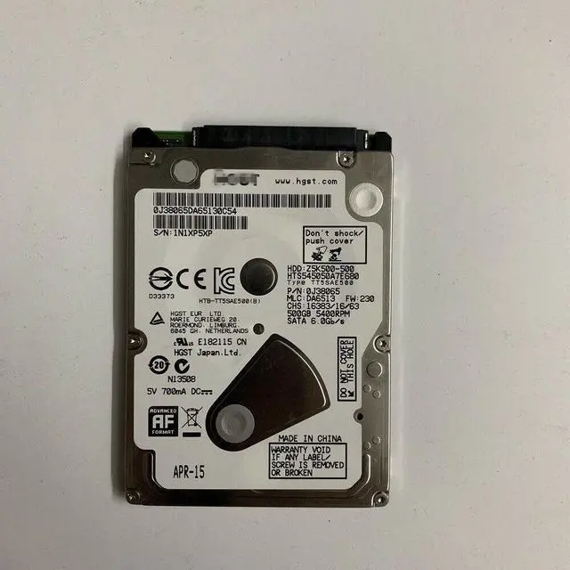 Alt view image 2 of 4 - NEW 500 GB 500GB 5400RPM SATA 7MM 8MB 2.5" Hard Drive HDD laptop