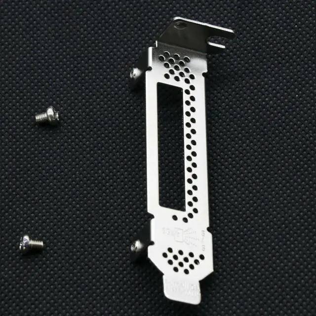 Alt view image 3 of 3 - 10 pcs Low Profile Bracket for LSI 9280-8E 9200-8E HP 422 9207-8e Dell H810