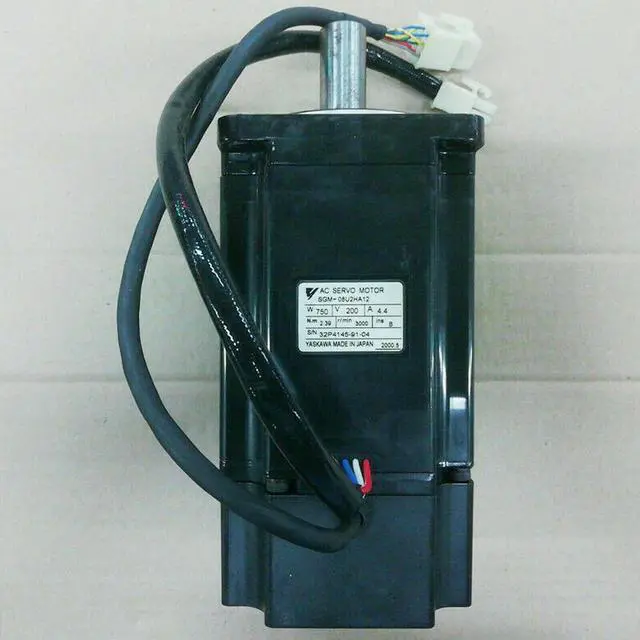 Alt view image 2 of 6 - New In Box YASKAWA SGM-08U2HA12 Servo Motor