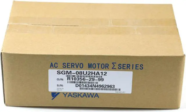 Alt view image 5 of 6 - New In Box YASKAWA SGM-08U2HA12 Servo Motor