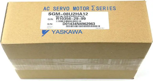 Alt view image 6 of 6 - New In Box YASKAWA SGM-08U2HA12 Servo Motor